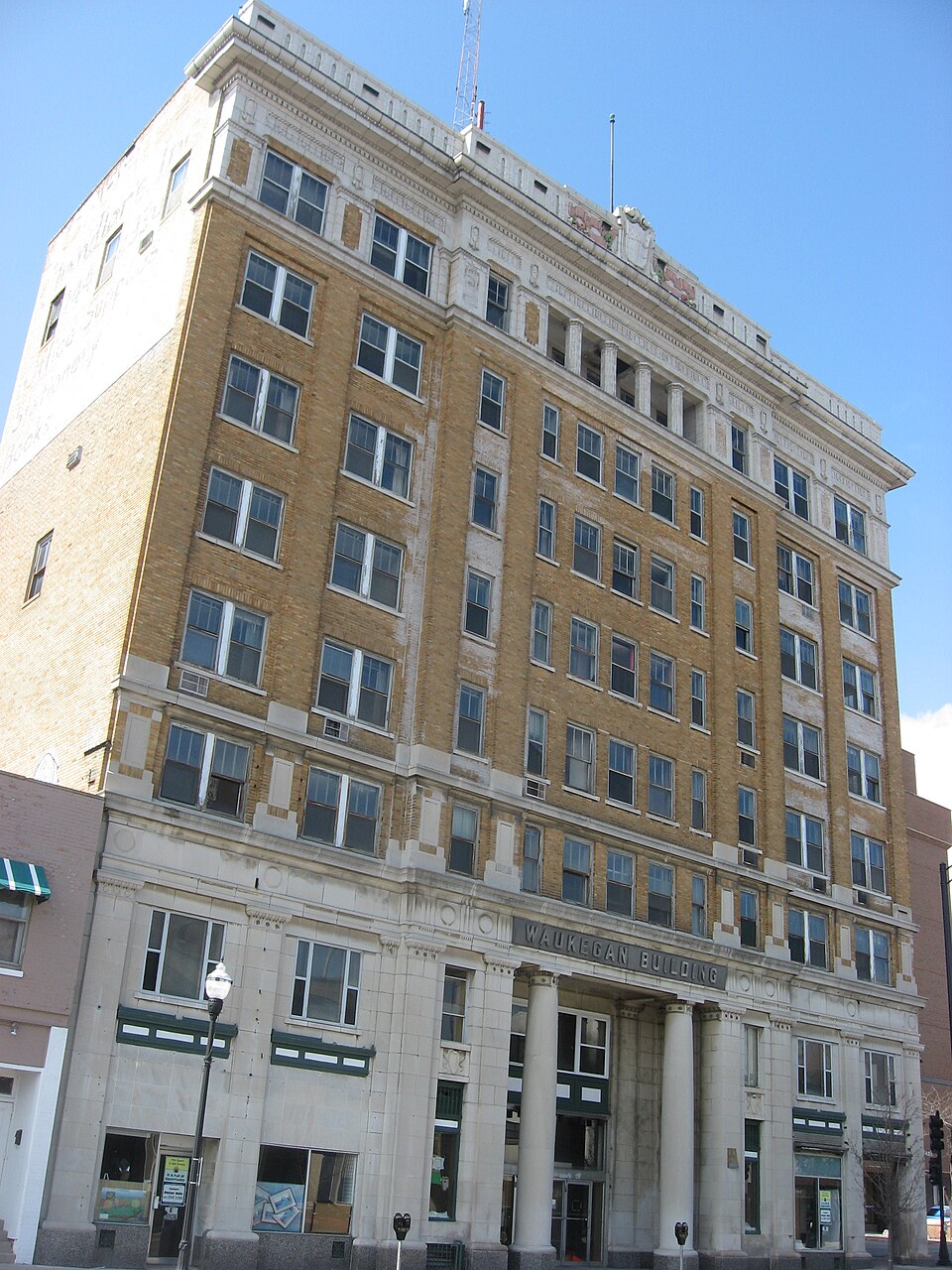 Photograph of Waukegan Building