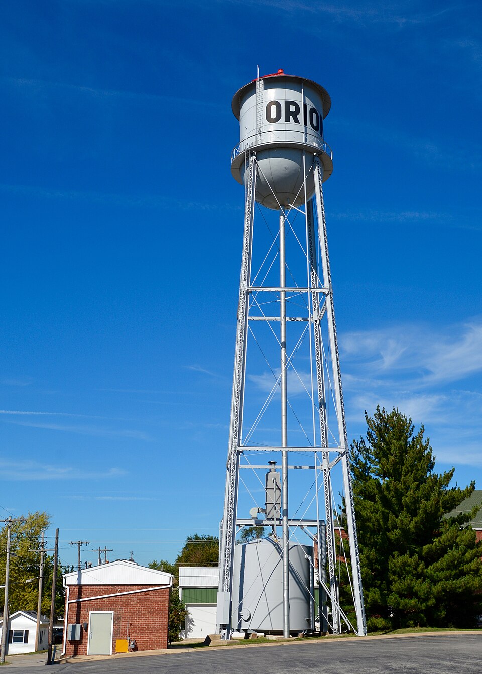 Photograph of West Water Tower and Ground Storage Tank