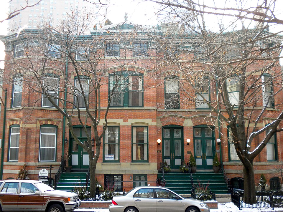 Photograph of Isaac N. Maynard Rowhouses