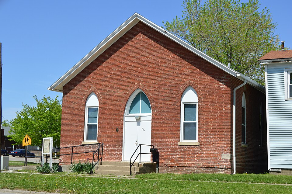 Photograph of Allen Chapel African Methodist Episcopal Church (Lincoln, Illinois)
