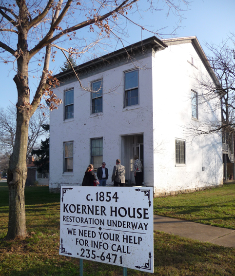 Photograph of Gustave Koerner House