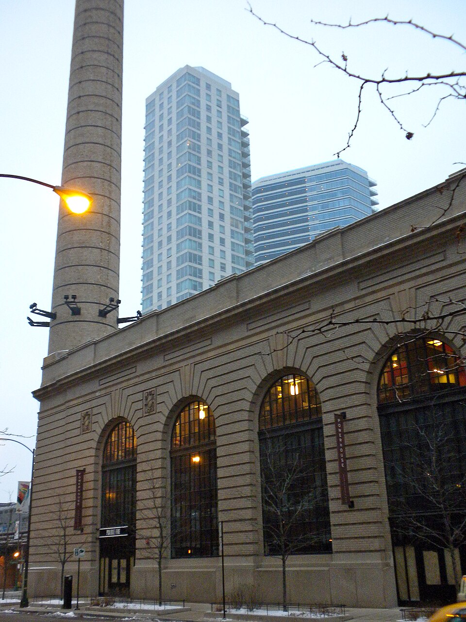 Photograph of Chicago and North Western Railway Power House