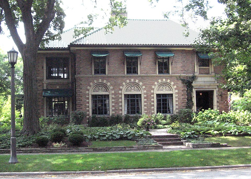 Photograph of George E. Purple House