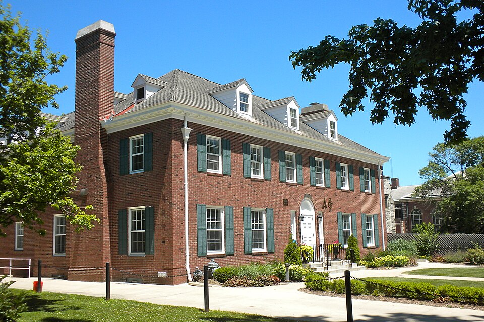 Photograph of Alpha Phi Fraternity House-Beta Alpha Chapter