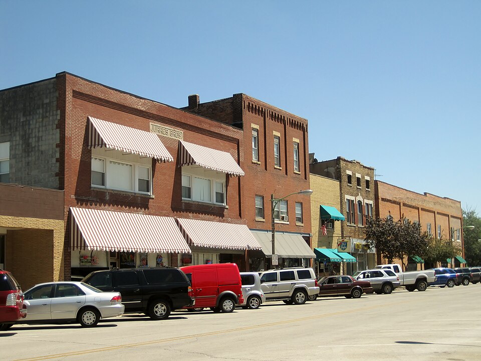 Photograph of Downtown Peotone Historic District