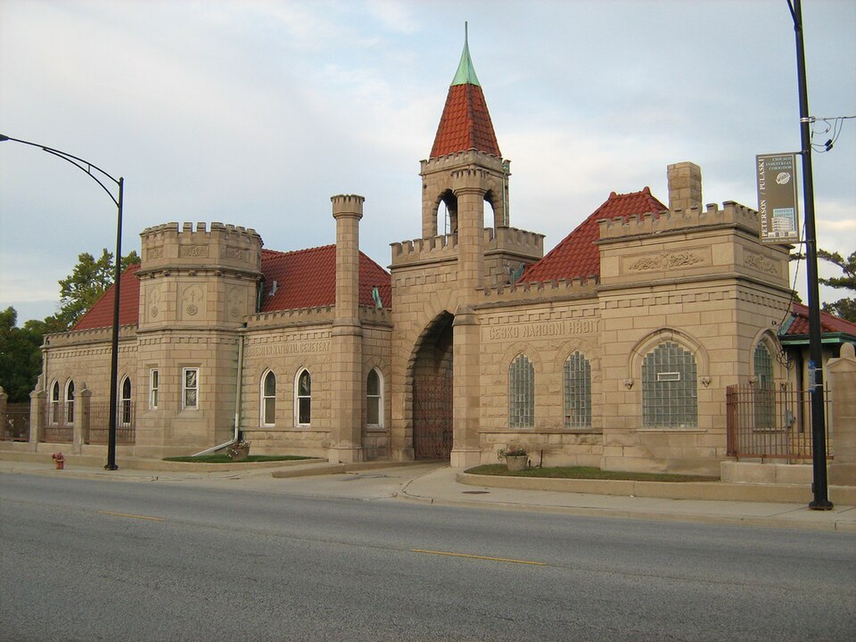 Photograph of Bohemian National Cemetery