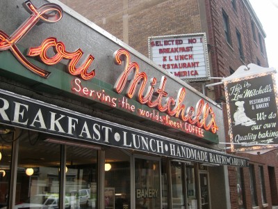 Photograph of Lou Mitchell's