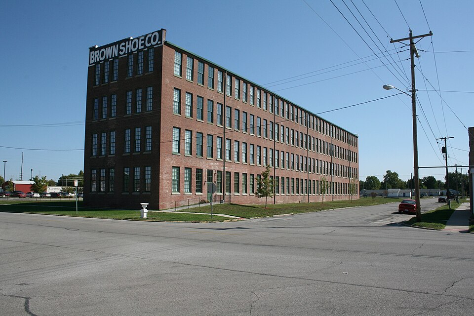 Photograph of Brown Shoe Company Factory