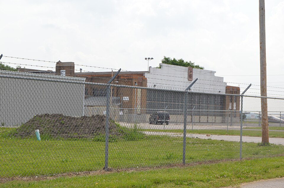 Photograph of Curtiss-Wright Hangars 1 and 2