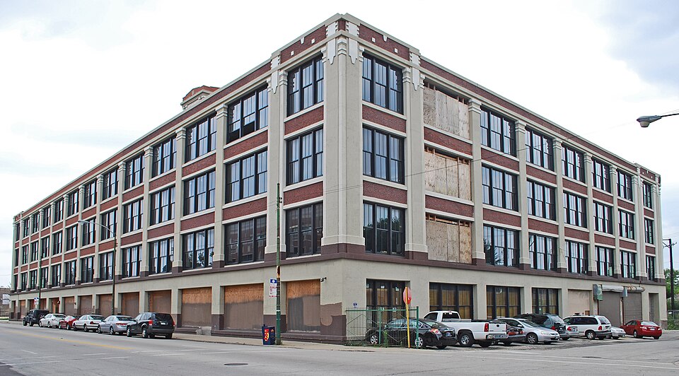 Photograph of Vassar Swiss Underwear Company Building