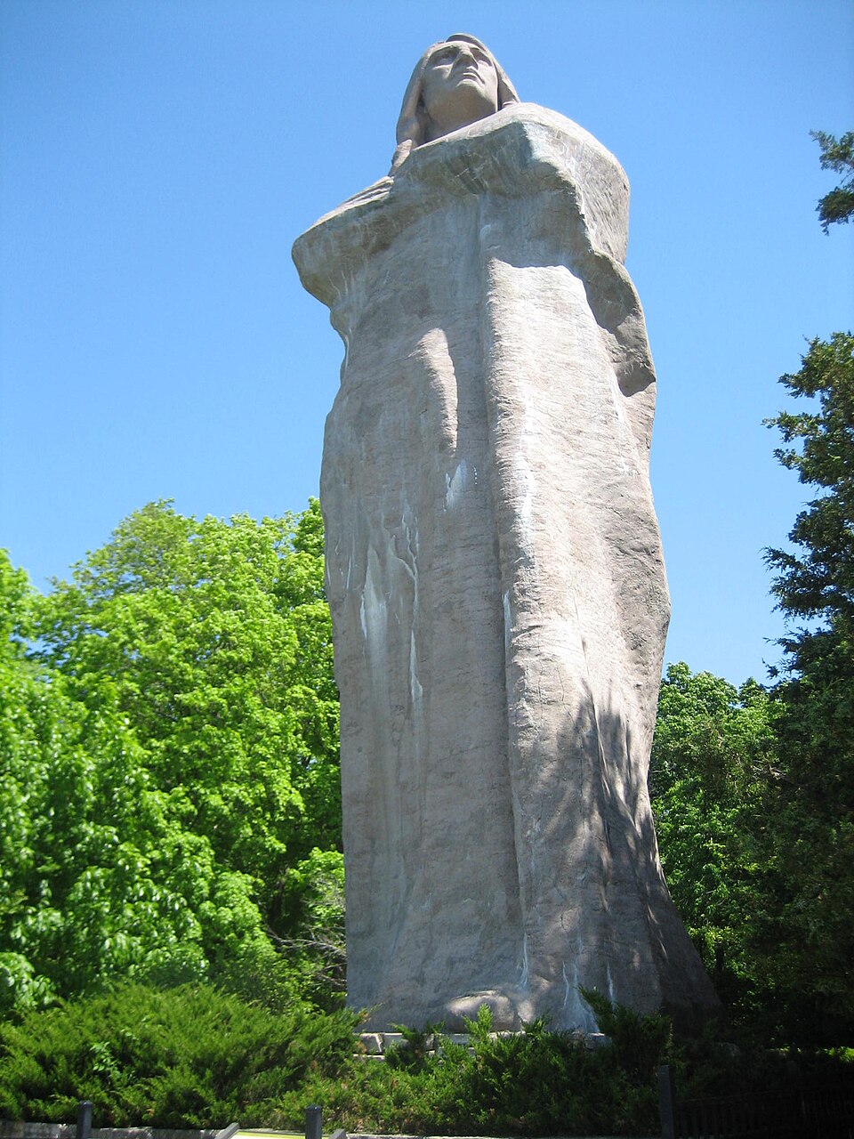 Photograph of Black Hawk Statue