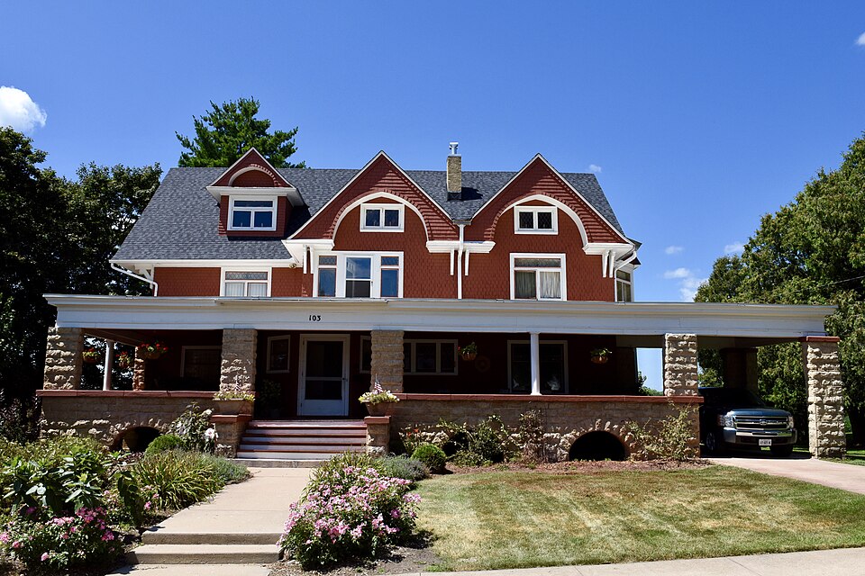Photograph of David and Julia Watson House