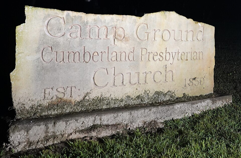 Photograph of Campground Church and Cemetery Site