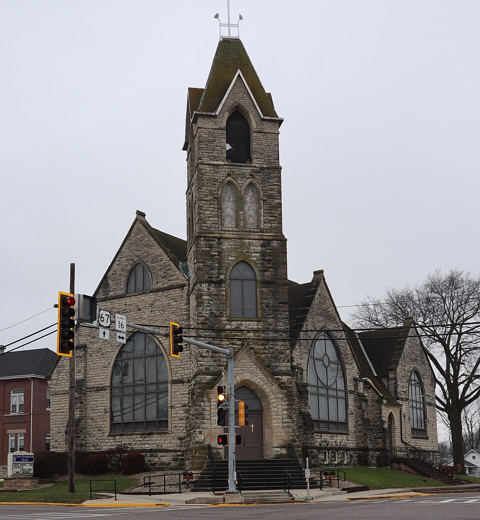 Photograph of Jerseyville First Presbyterian Church