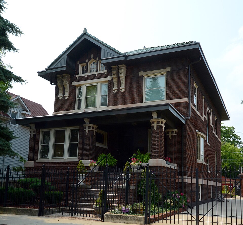 Photograph of Anton Cermak House