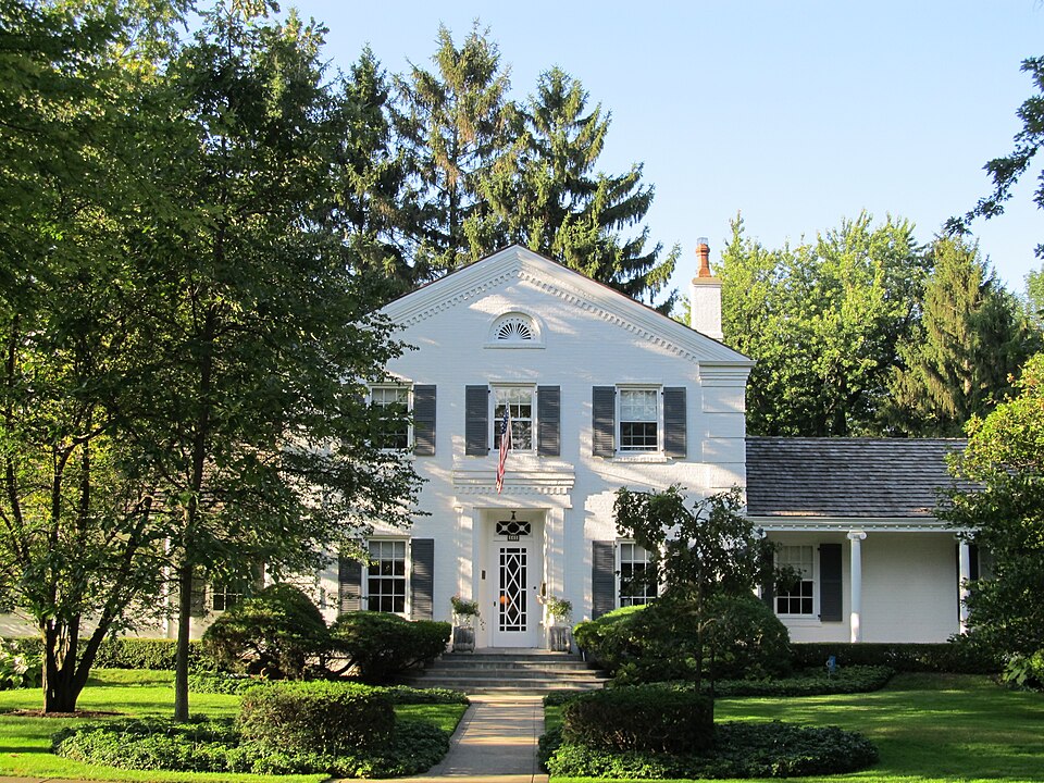 Photograph of Dr. Paul W. and Eunice Greeley House