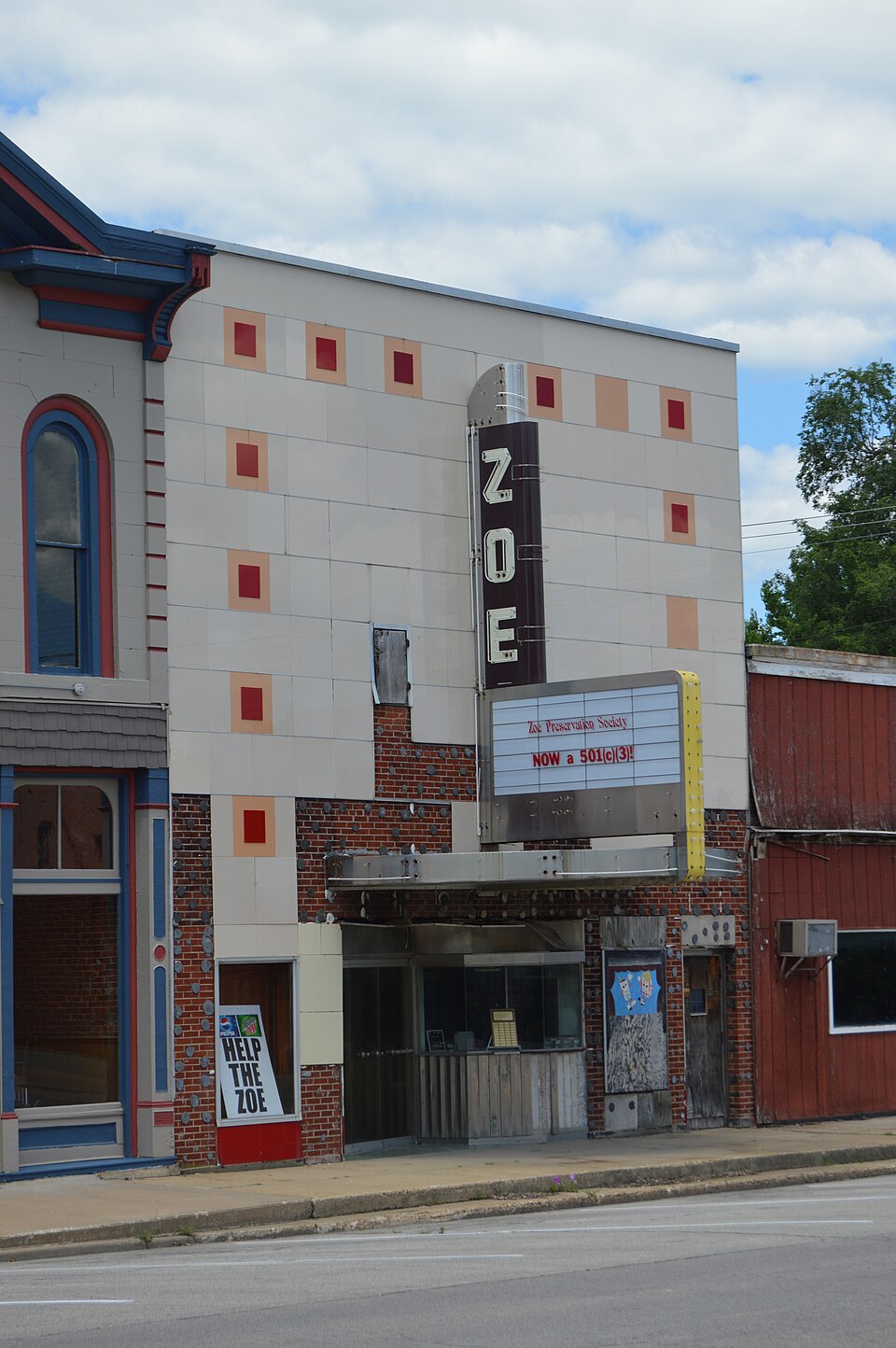 Photograph of Zoe Theatre