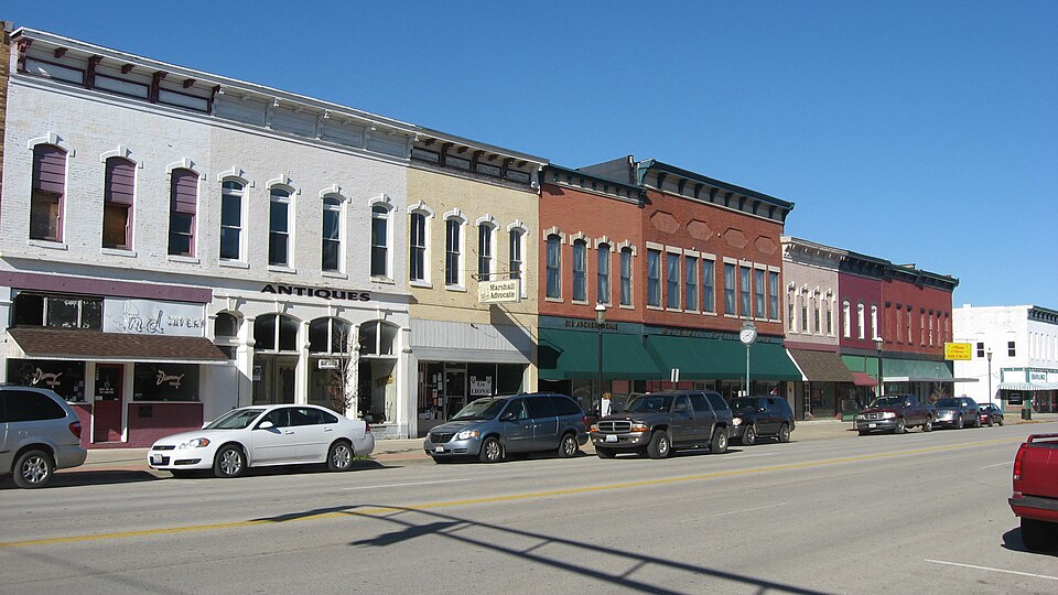 Photograph of Marshall Business Historic District