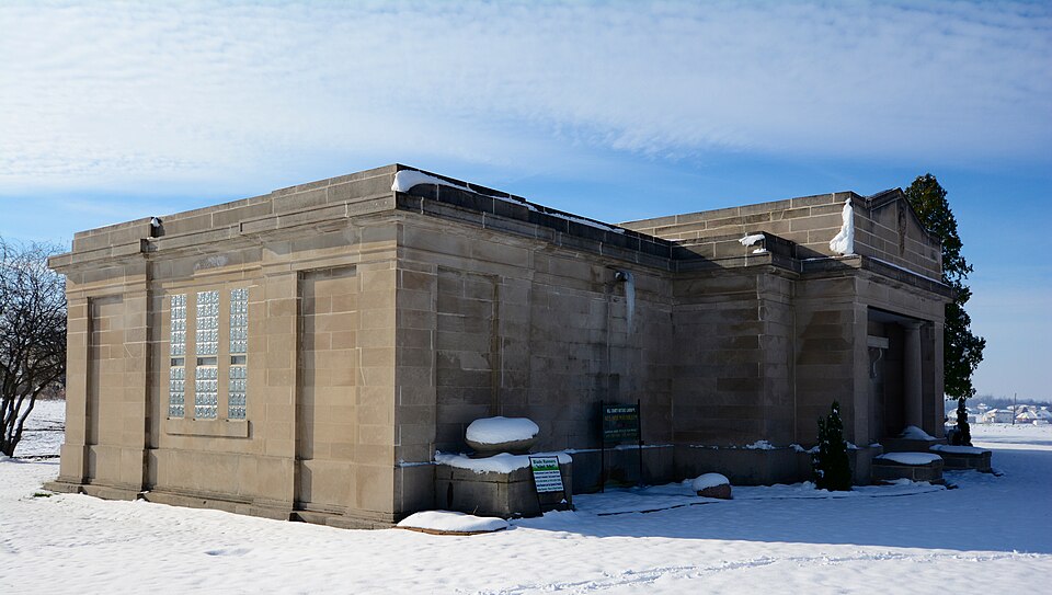 Photograph of Beecher Mausoleum