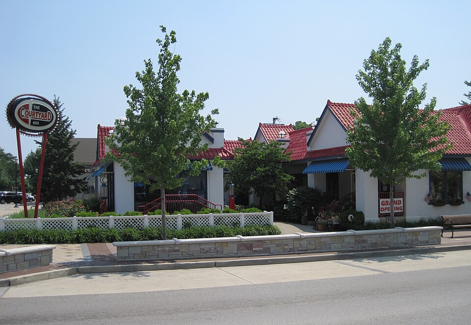 Photograph of Downtown Plainfield Historic District