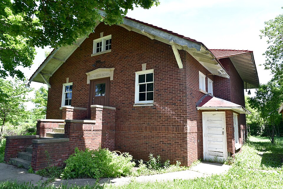 Photograph of Big Woods School