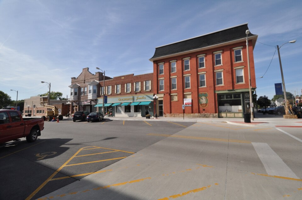 Photograph of Downtown Aledo Historic District