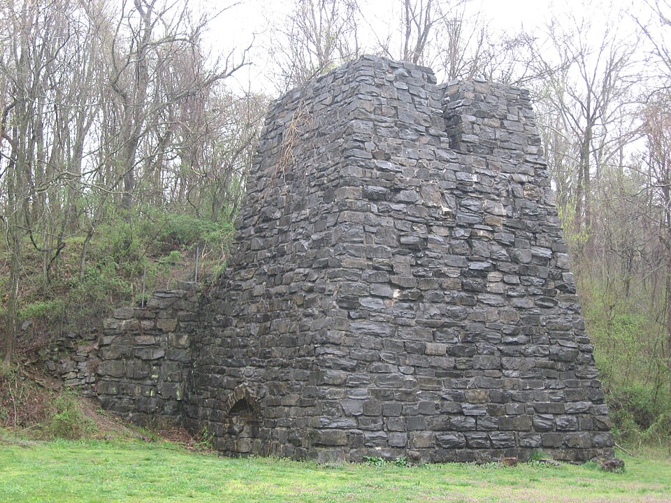 Photograph of Illinois Iron Furnace