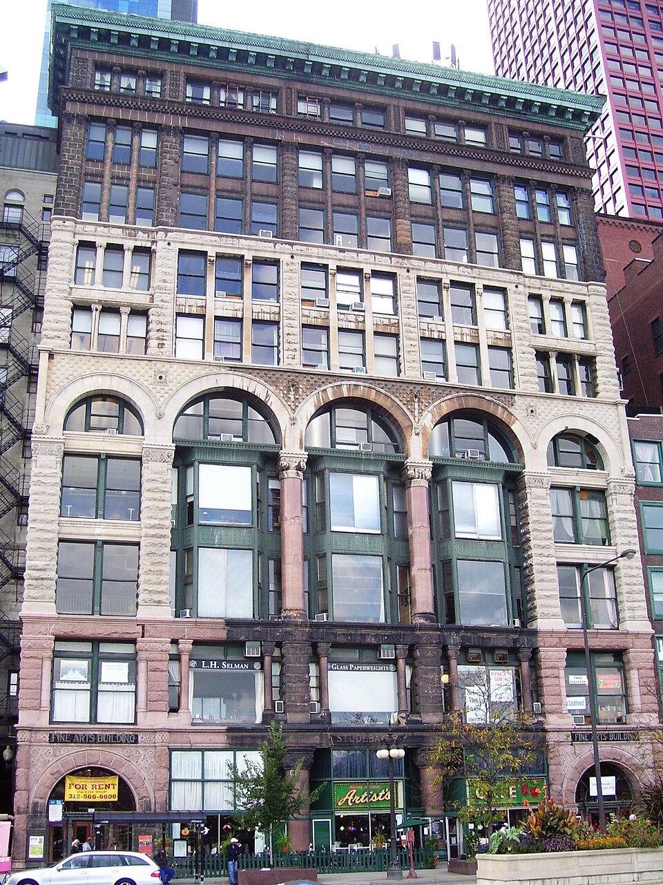 Photograph of Fine Arts Building