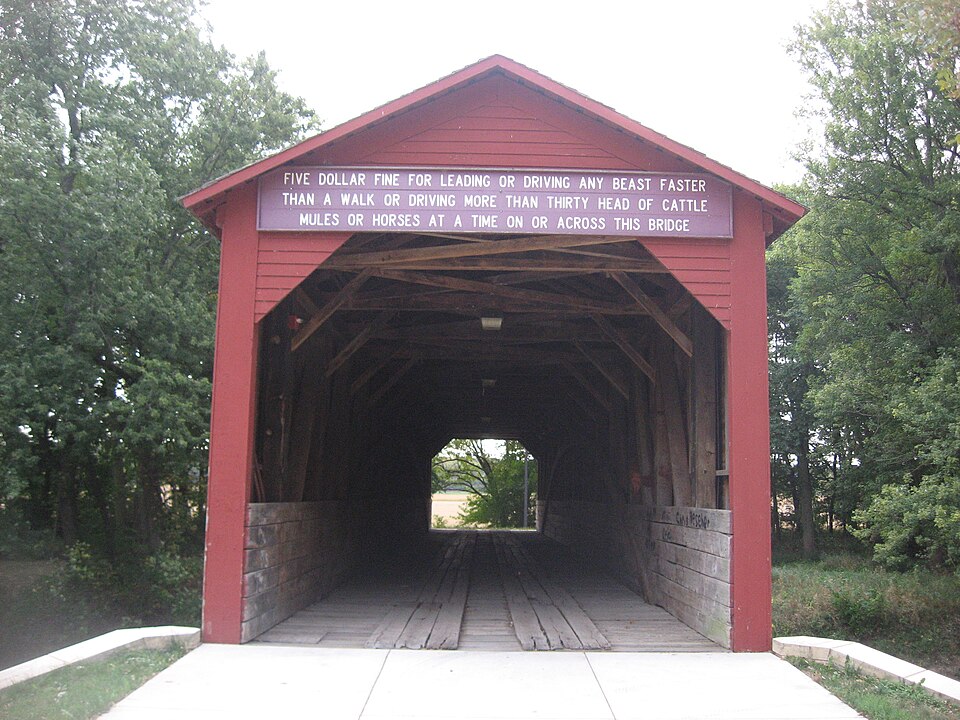 Photograph of Oquawka Wagon Bridge