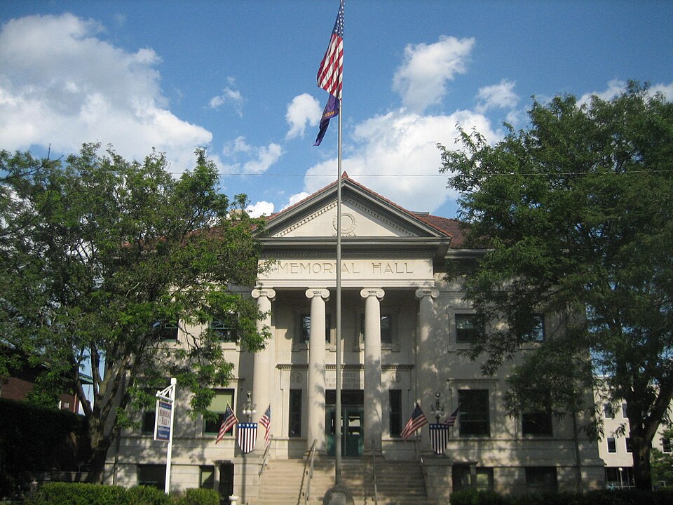 Photograph of Memorial Hall