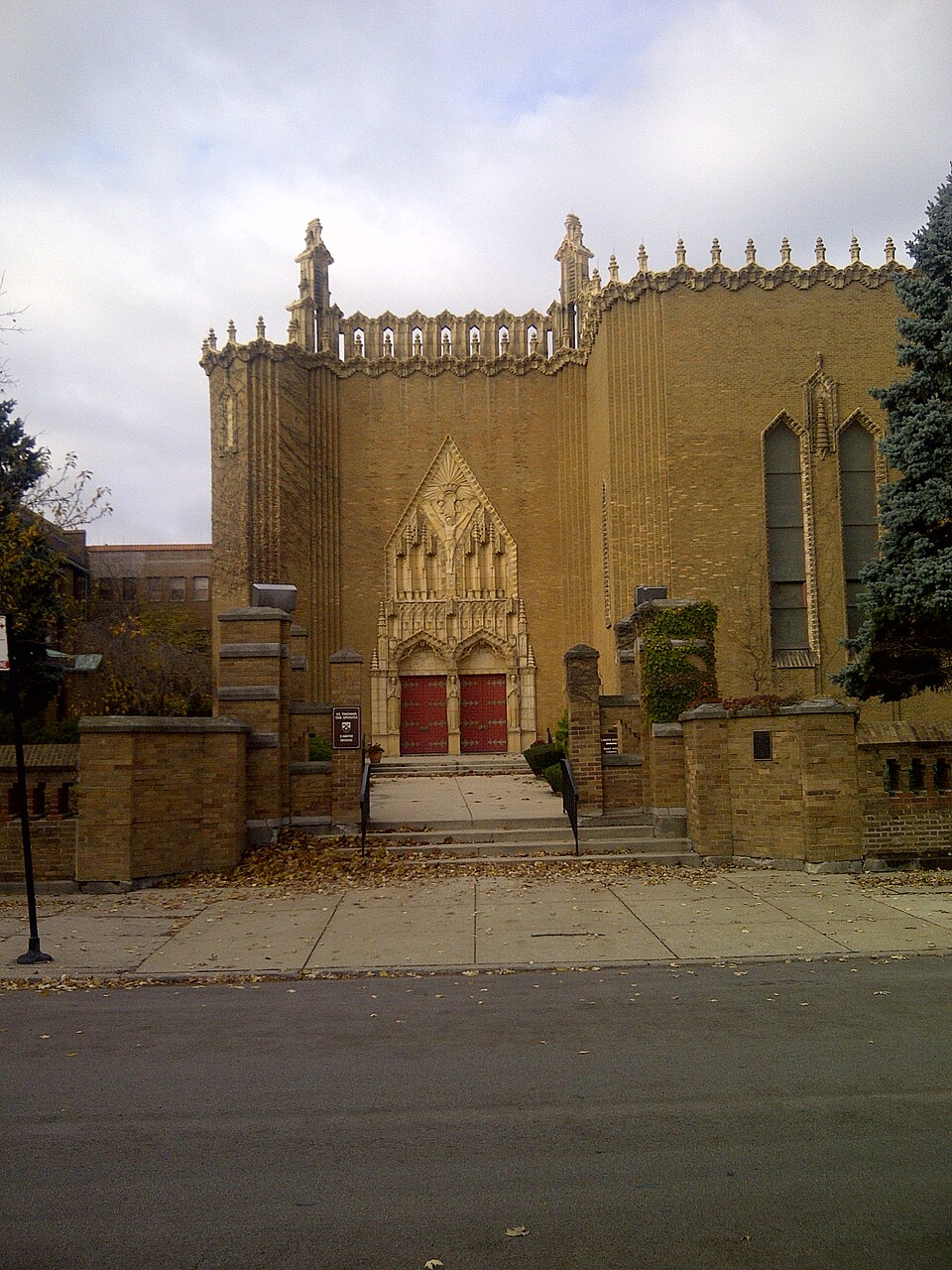 Photograph of St. Thomas Church and Convent