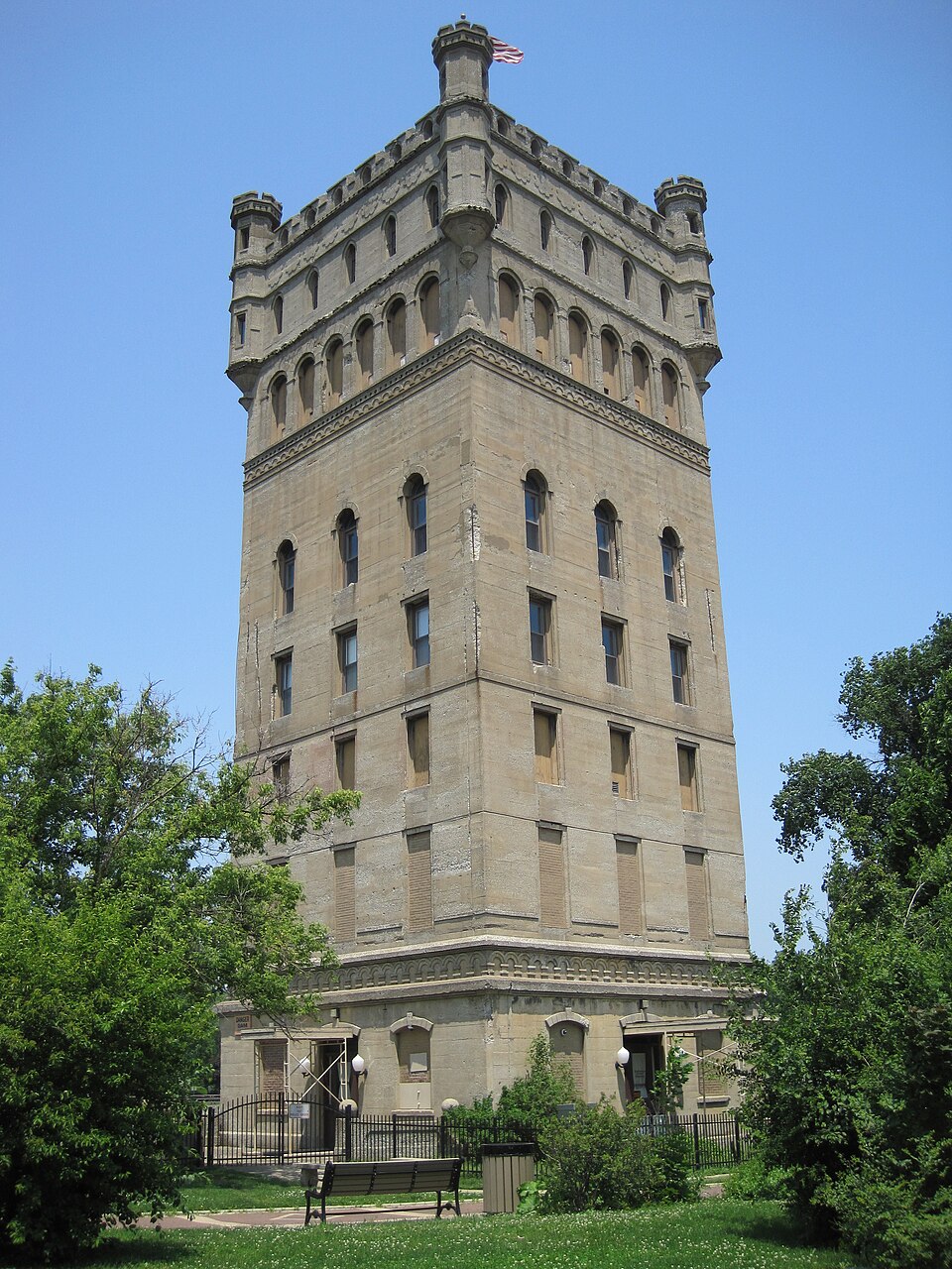 Photograph of Hofmann Tower