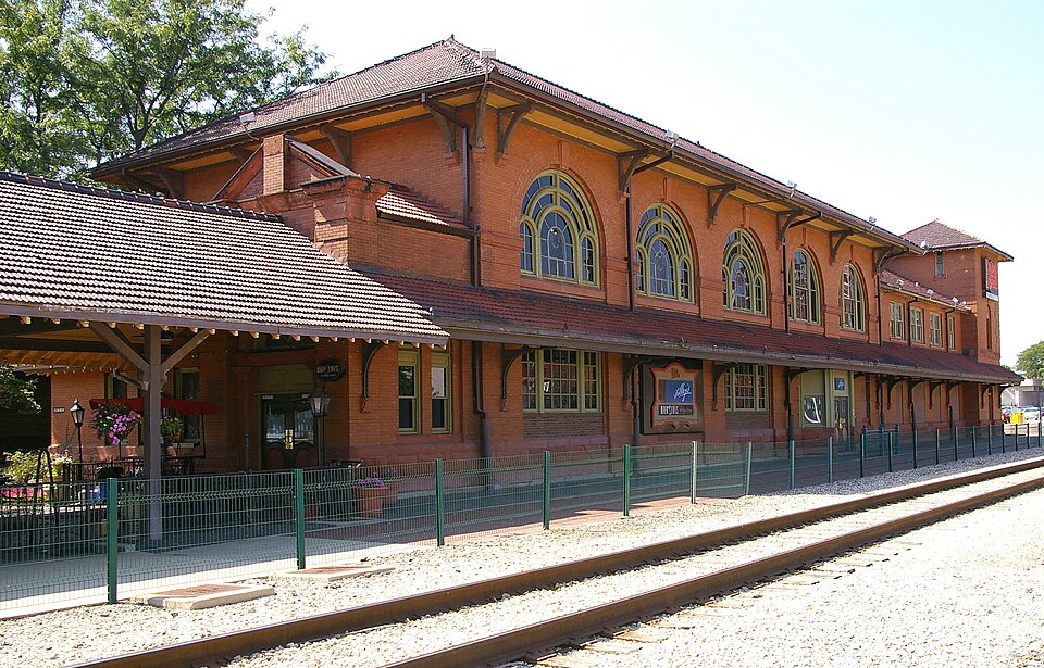 Photograph of Rock Island Depot and Freight House