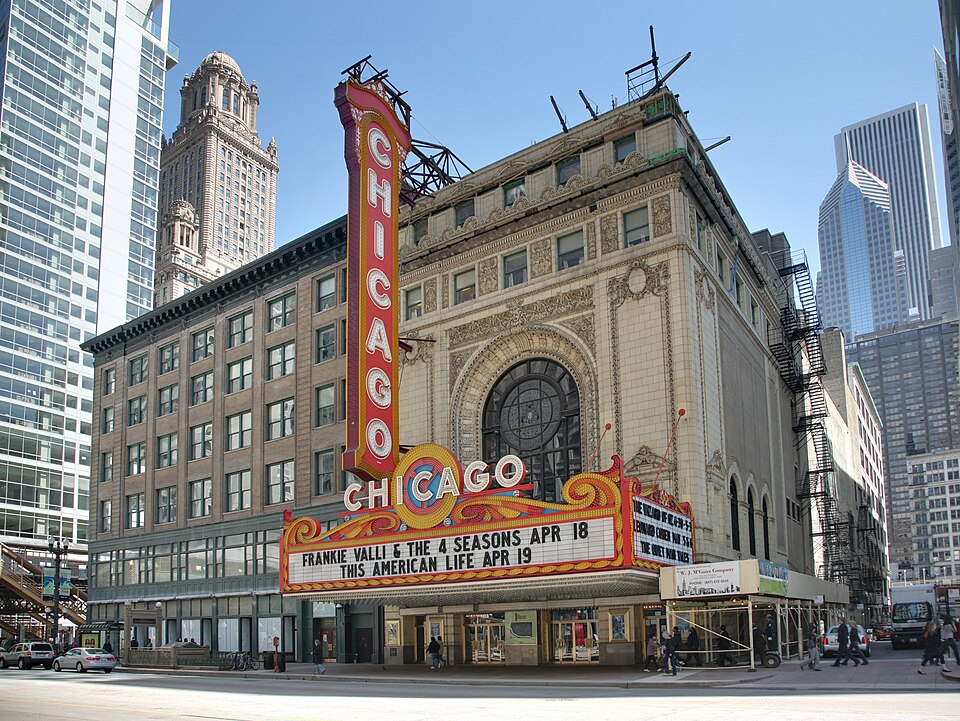 Photograph of Chicago Theatre