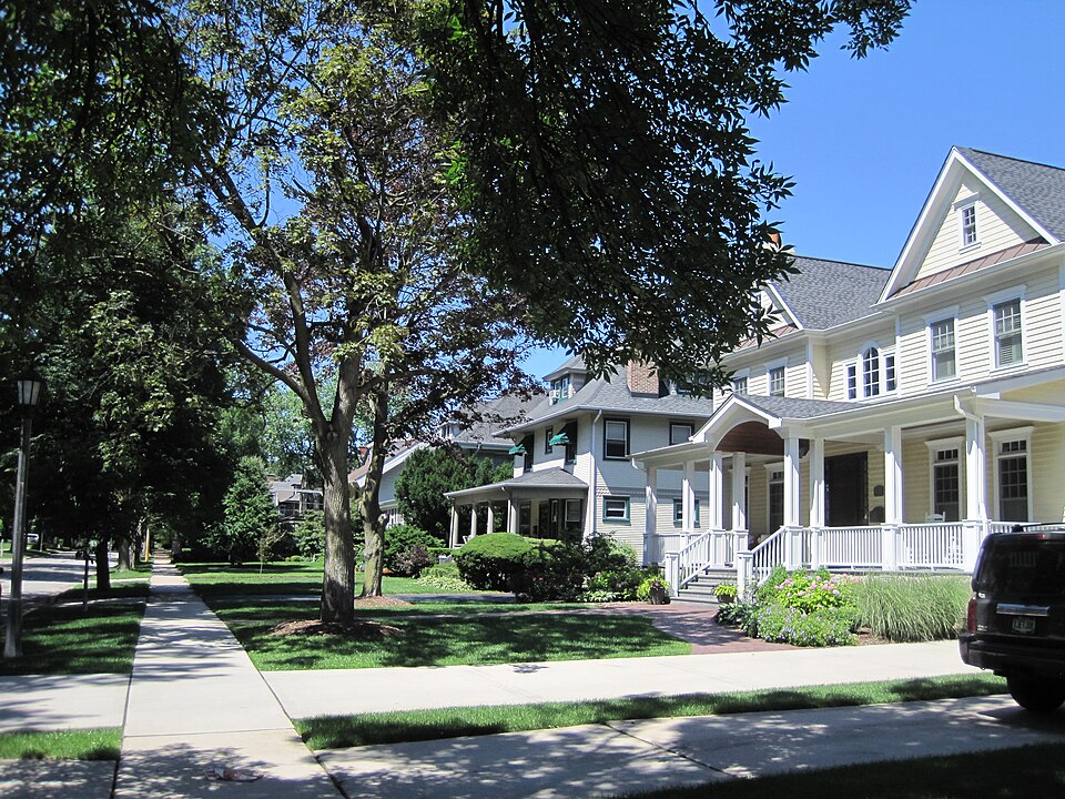 Photograph of La Grange Village Historic District
