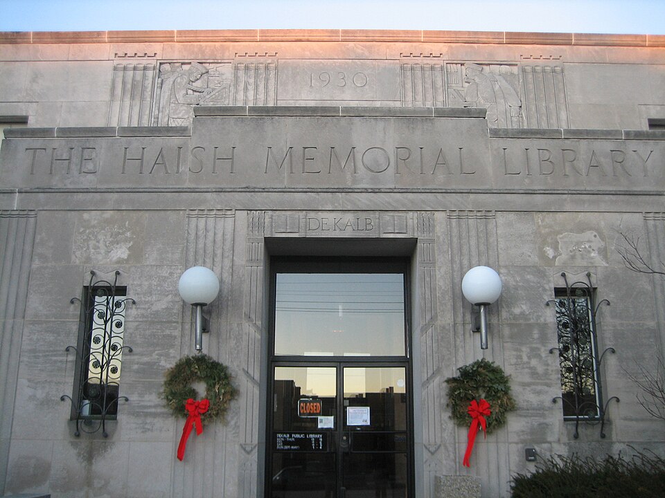 Photograph of Haish Memorial Library