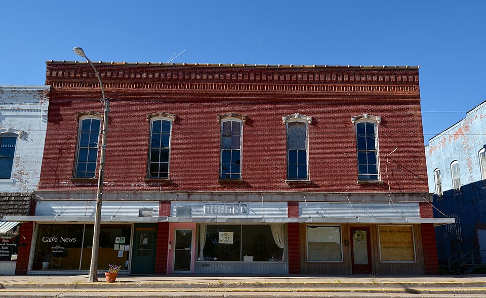 Photograph of Galva Opera House