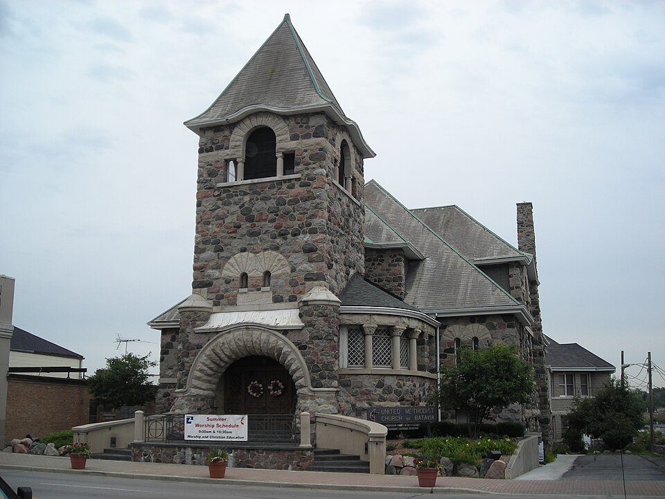 Photograph of United Methodist Church of Batavia