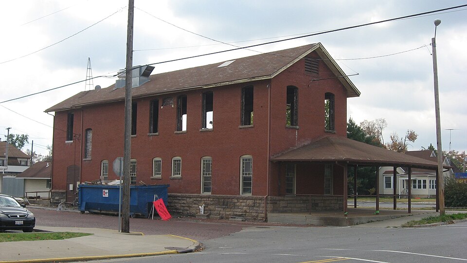 Photograph of Mobile and Ohio Railroad Depot