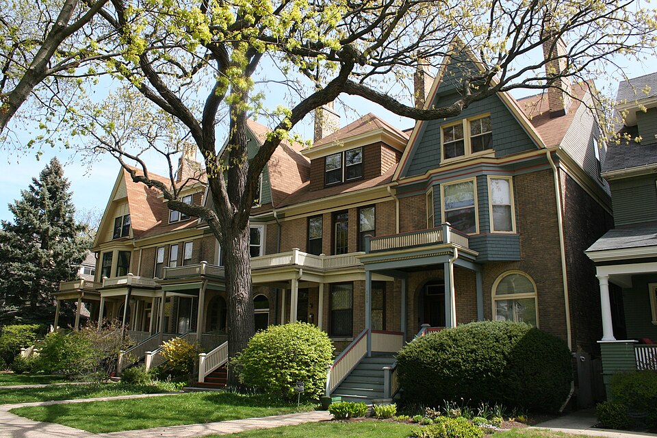 Photograph of Building at 1209-1217 Maple Avenue