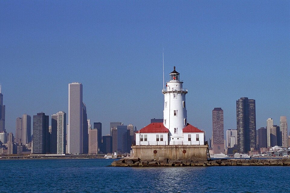 Photograph of Chicago Harbor Light