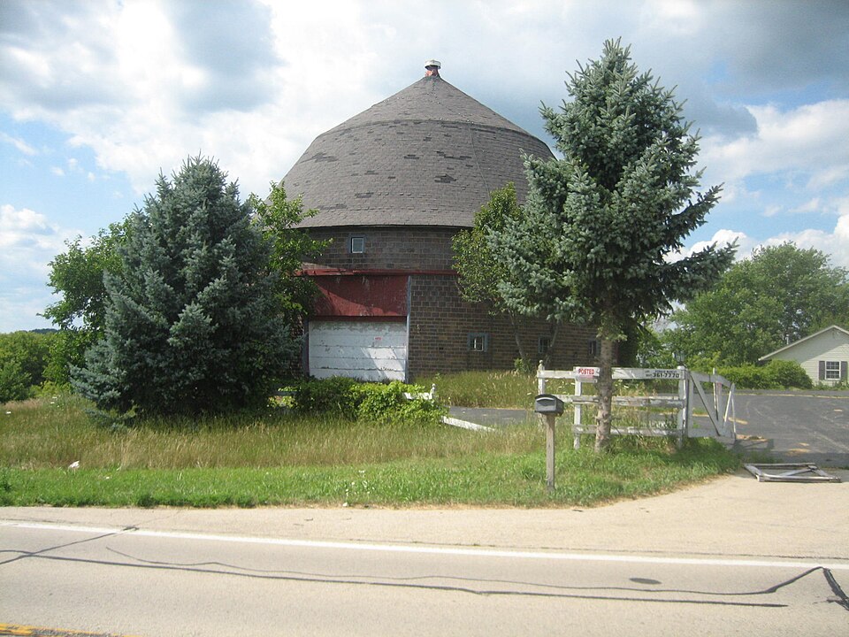 Photograph of Robert Weber Round Barn