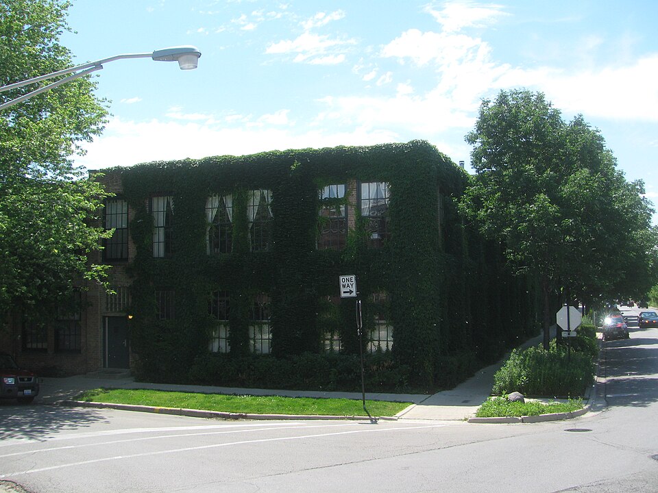 Photograph of Swedish American Telephone Company Building