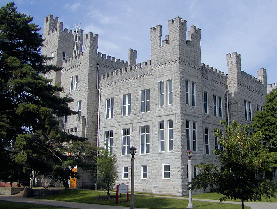 Photograph of John W. Cook Hall