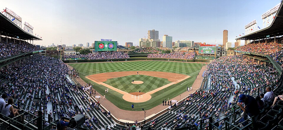 Photograph of Wrigley Field