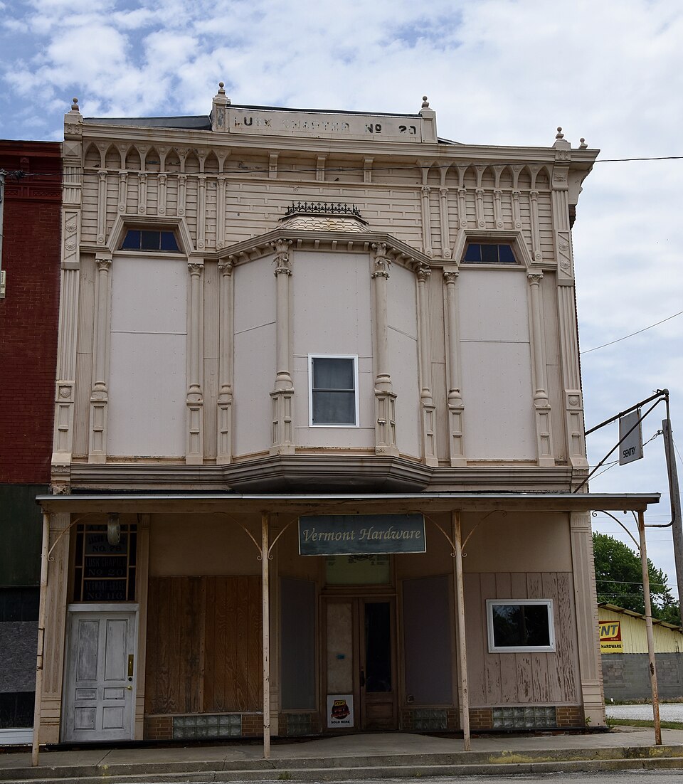 Photograph of Vermont Masonic Hall