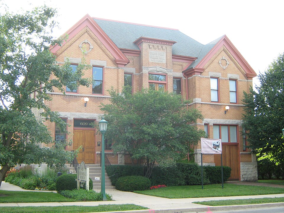 Photograph of Gross Point Village Hall