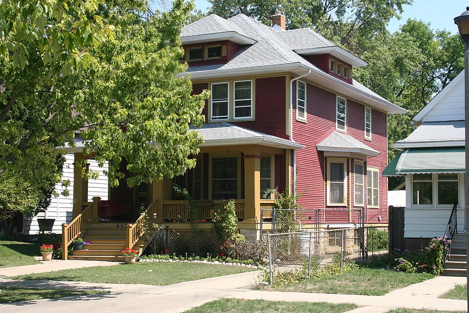 Photograph of William and Caroline Gibbs House