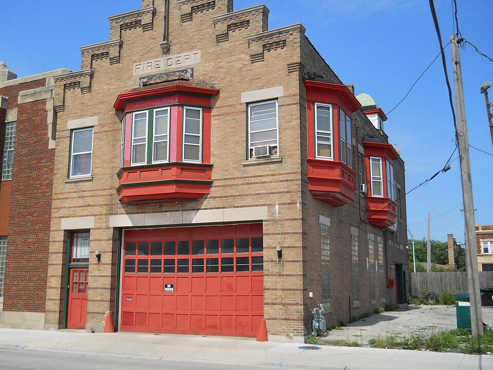 Photograph of Maywood Fire Department Building