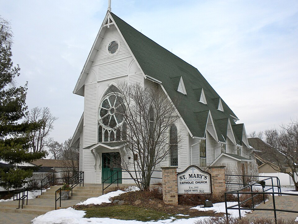Photograph of St. Mary's Church of Gilberts
